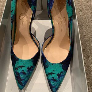 JESSICA SIMPSON - CLAUDETTE - Multi Floral (Size 8)